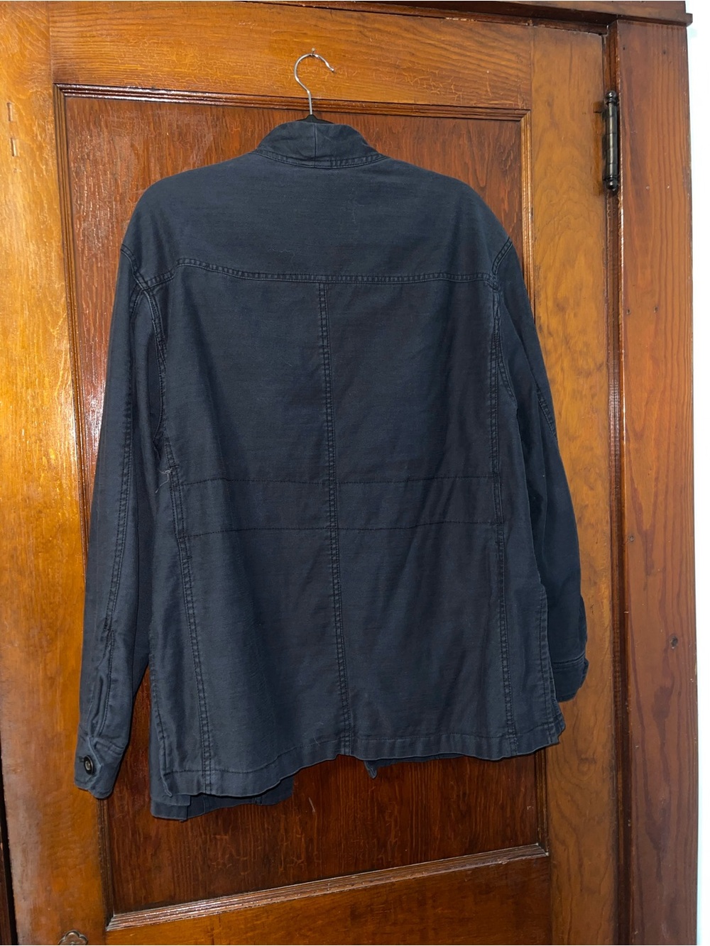 Free People Navy Utility Jacket - Picture 8 of 9